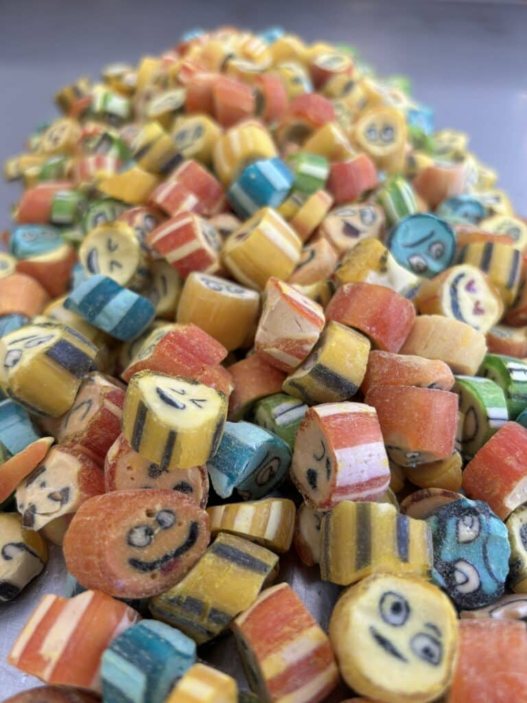 Smiley Mix Håndlavede Frugt bolcher fra Ringkøbing